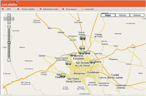 Mapa Locatelia